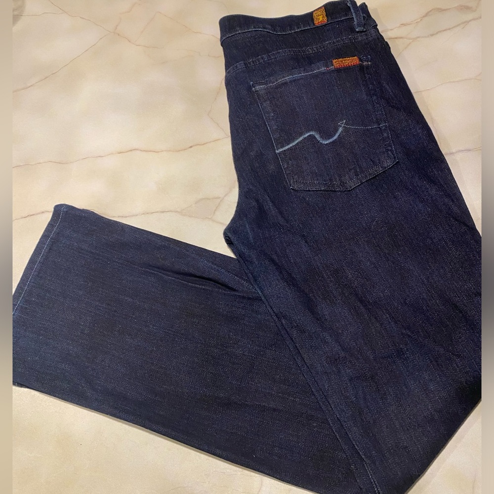7 for all mankind mid rise bootcut jeans